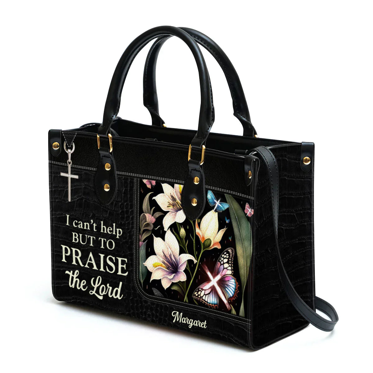 Personalized Hand Bag, I Can't Help But To Praise The Lord, Personalized Gifts, Gifts for Women.