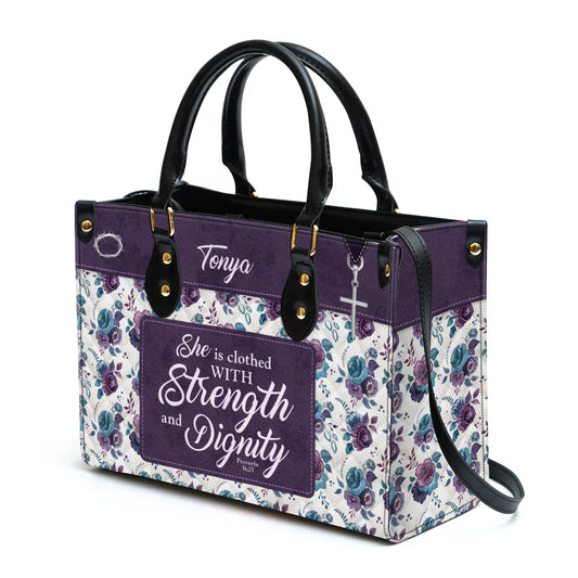She Is Clothed With Strength and Dignity, Personalized Gifts, Gifts for Women.