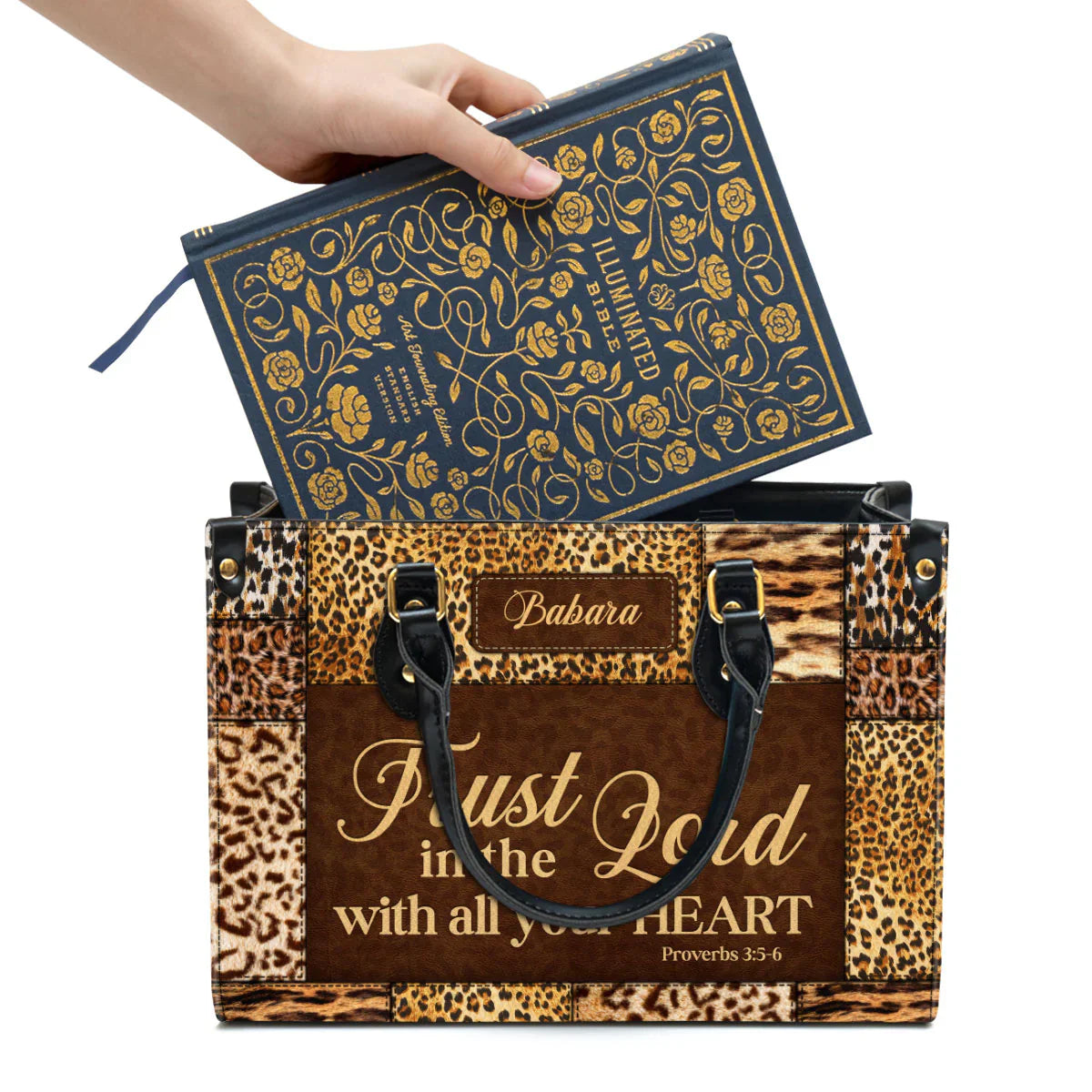 Trust In The Lord With All Your Heart, Proverbs 3:5-6, Personalized Gifts, Gifts for Women.