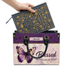 Personalized Hand Bag, Blessed Is The One Who Trusts In The Lord Jeremiah 17:7, Personalized Gifts, Gifts for Women.