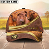 Unijames Cattle Golden Line Personalized Name Cap