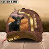 Unijames Cattle Golden Field Personalized Name Cap