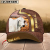 Unijames Cattle Golden Field Personalized Name Cap