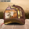 Unijames Cattle Golden Field Personalized Name Cap
