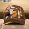 Unijames Cattle Golden Field Personalized Name Cap