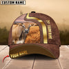 Unijames Cattle Golden Field Personalized Name Cap