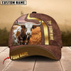 Unijames Cattle Golden Field Personalized Name Cap