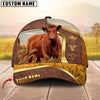 Unijames Cattle Classic Golden Personalized Name Cap