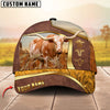 Unijames Cattle Classic Golden Personalized Name Cap