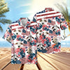 UniJames Happy America Hawaiian Shirt (15 Styles)