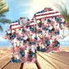 UniJames Happy America Hawaiian Shirt (15 Styles)