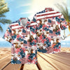 UniJames Happy America Hawaiian Shirt (15 Styles)