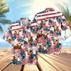 UniJames Happy America Hawaiian Shirt (15 Styles)