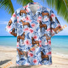 Unijames Floral Warmblood Horse Lover Hawaiian Shirt