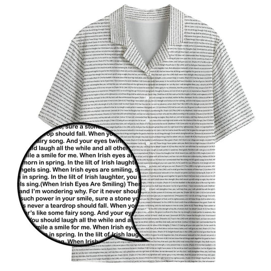 UniJames Hawaiian Shirt | Song Lyrics