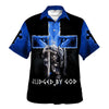 UniJames Warrior Lion Cross Judged By God Hawaiian Shirt - Christian Hawaiian Shirt - Religious Hawaiian Shirts