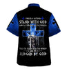 UniJames Warrior Lion Cross Judged By God Hawaiian Shirt - Christian Hawaiian Shirt - Religious Hawaiian Shirts