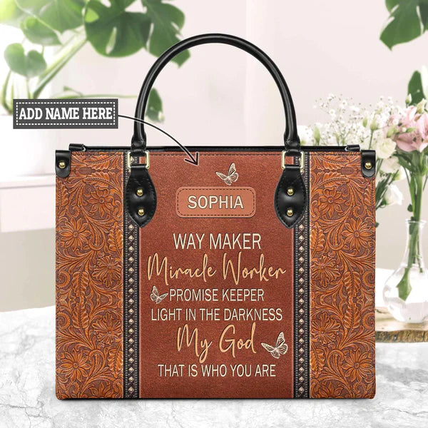 Way Maker Miracle Worker, Personalized Gifts, Gifts for Women.