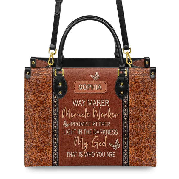 Way Maker Miracle Worker, Personalized Gifts, Gifts for Women.