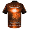UniJames Way Maker Miracle Worker Promise Keeper Light In The Darkness My God That Is Who You Are Lion Cross Hawaiian Shirt - Best Hawaiian Shirts - Christian Hawaiian Shirt