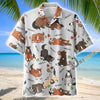 Unijames Cute Cartoon Warmblood Horse Neigh Pattern Hawaiian Shirt