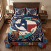 West Texas Windmill 3-Piece Quilted Bedding Set NCU0PT11737