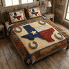Western Banner 3-Piece Quilted Bedding Set NCU0NT12779