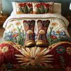 Western Dreams 3-Piece Quilted Bedding Set NCU0VH3237