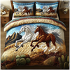 Wild Spirit 3-Piece Quilted Bedding Set NCU0DK4290
