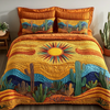 Wild West Glow 3-Piece Quilted Bedding Set NCU0VH3074