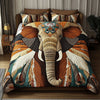 Wisdom of the Plains 3-Piece Quilted Bedding Set NCU0PT7282