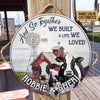 Uni Farm Animal And So Together We Built A Life We Loved - Wooden Door Sign (Many Cattle Breeds)