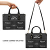 Personalized “God Says I Am” Leather Handbag for Christian Women – Custom Name & Color |