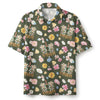 UniJames YHWH Flower Army Green Christian Hawaiian Shirt