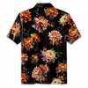 Midnight Peony Bloom Hawaiian Shirt