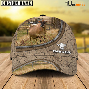 Uni Jersey Happiness Farming Life Customized Name Cap