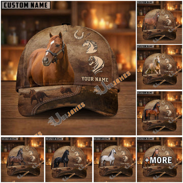 Unijames Personalized Horse Western Vintage Cap