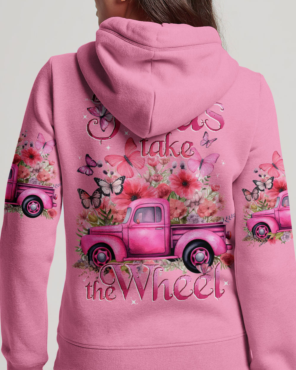 Jesus Take The Wheel Women's All Over Print Shirt - Tytd0401233