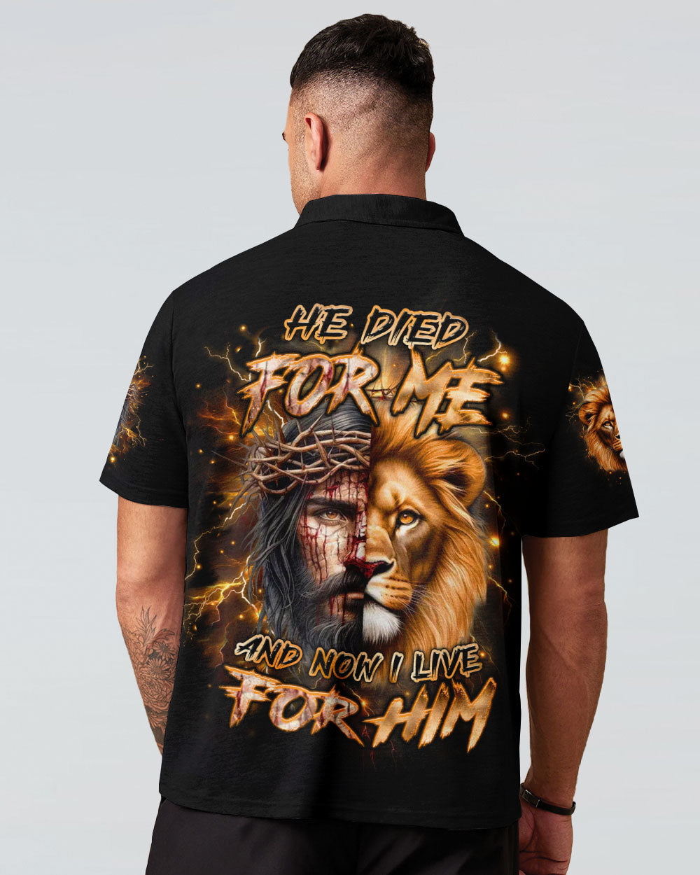 He Died For Me Men's All Over Print Shirt - Yhhn1301253