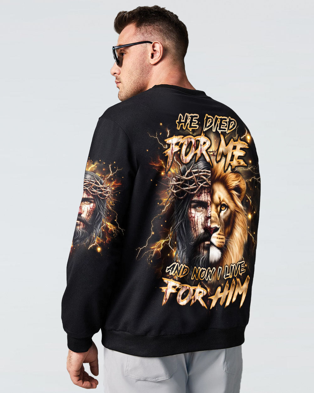 He Died For Me Men's All Over Print Shirt - Yhhn1301253