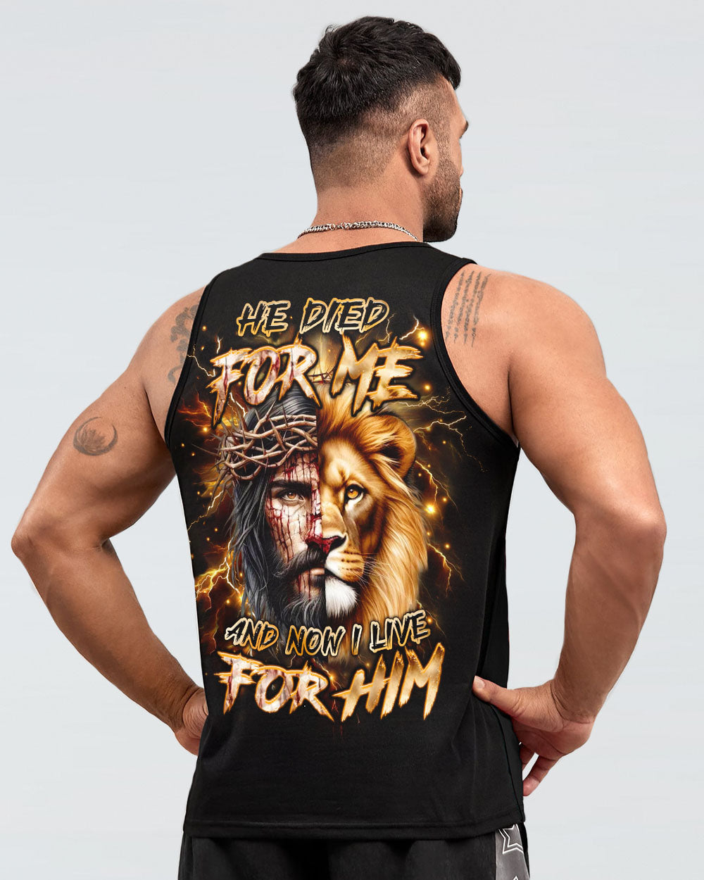 He Died For Me Men's All Over Print Shirt - Yhhn1301253