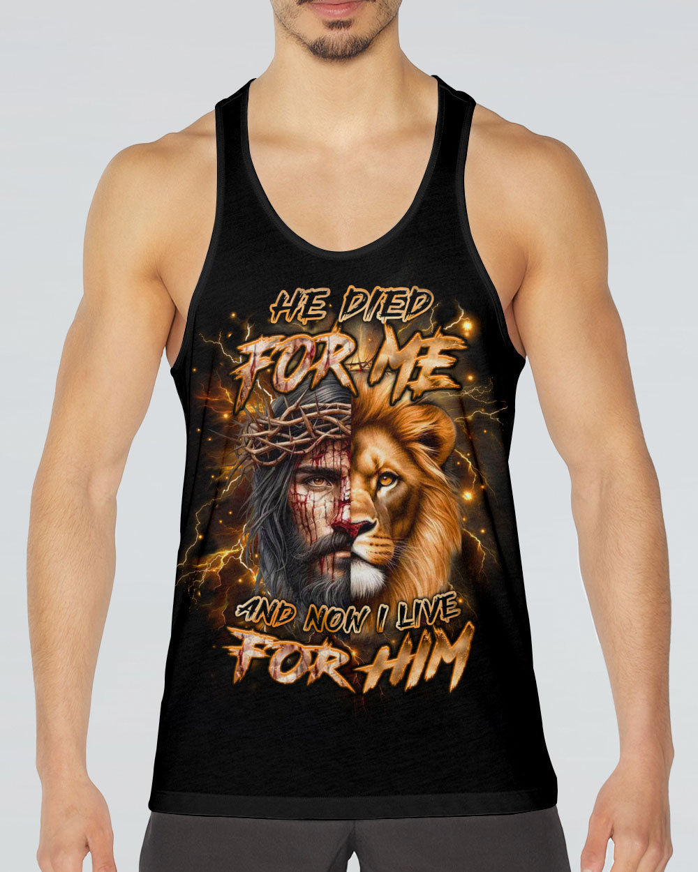 He Died For Me Men's All Over Print Shirt - Yhhn1301253