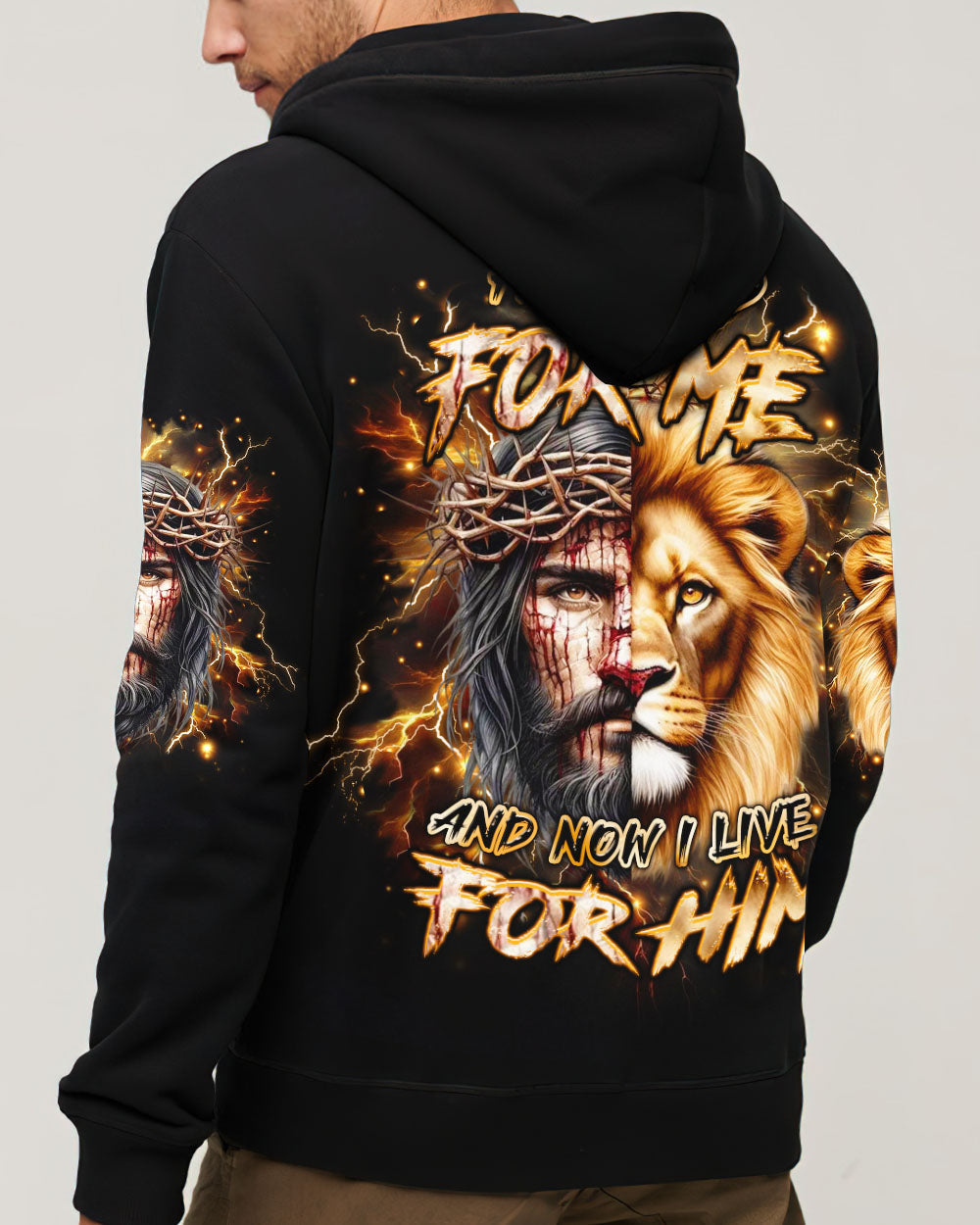 He Died For Me Men's All Over Print Shirt - Yhhn1301253
