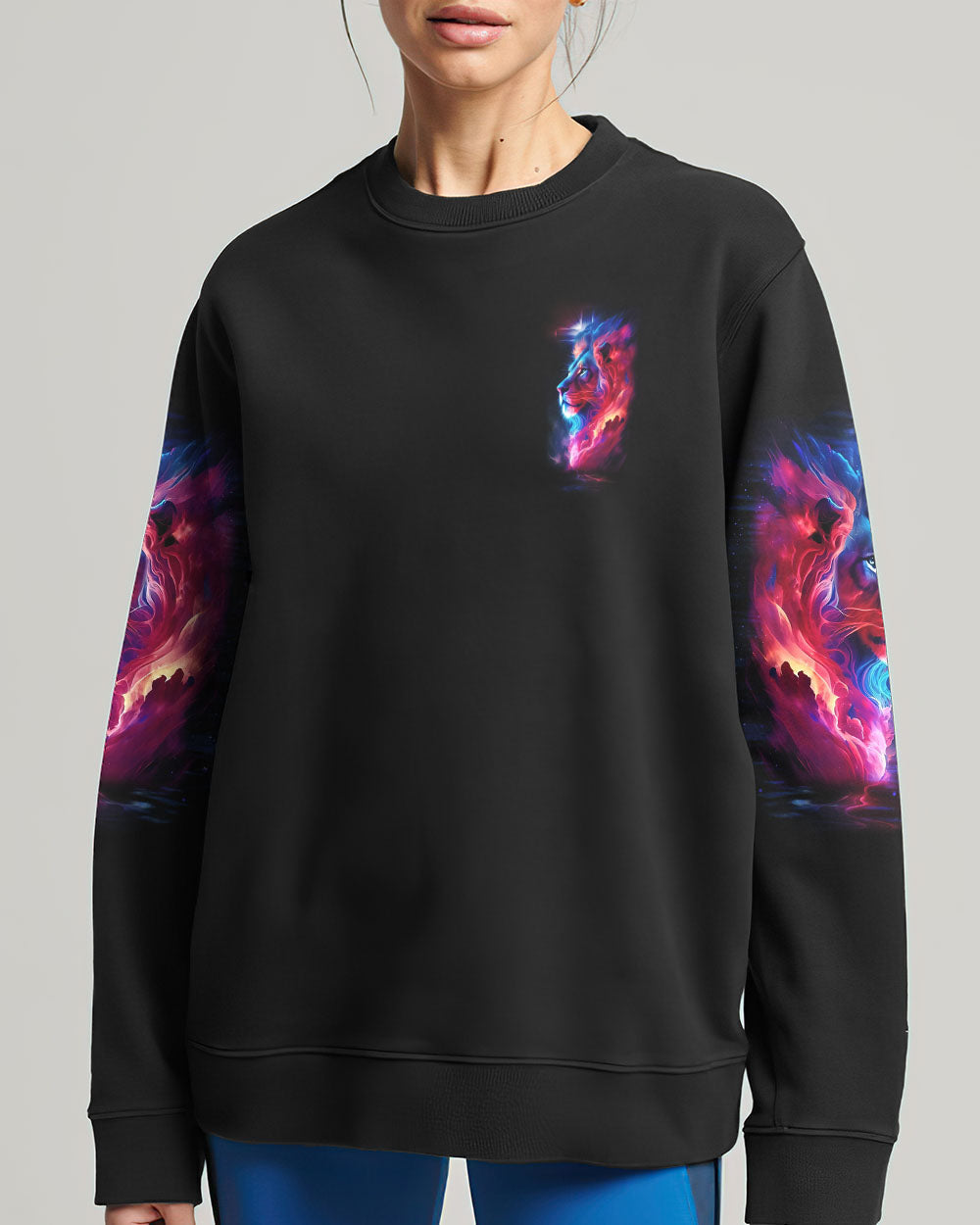 Jesus Dropped The Charges Lion Women's All Over Print Shirt - Tlno2305243