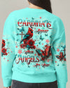 When Cardinals Appear Angels Are Near Women's All Over Print Shirt  - Tltw2110243