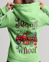 Jesus Take The Wheel Christmas Women's All Over Print Shirt - Tyqy2310244