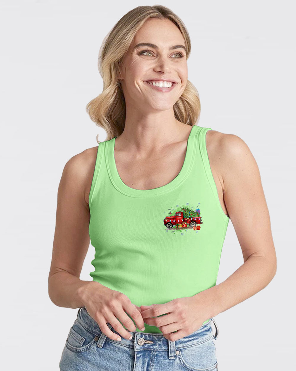 Jesus Take The Wheel Christmas Women's All Over Print Shirt - Tyqy2310244