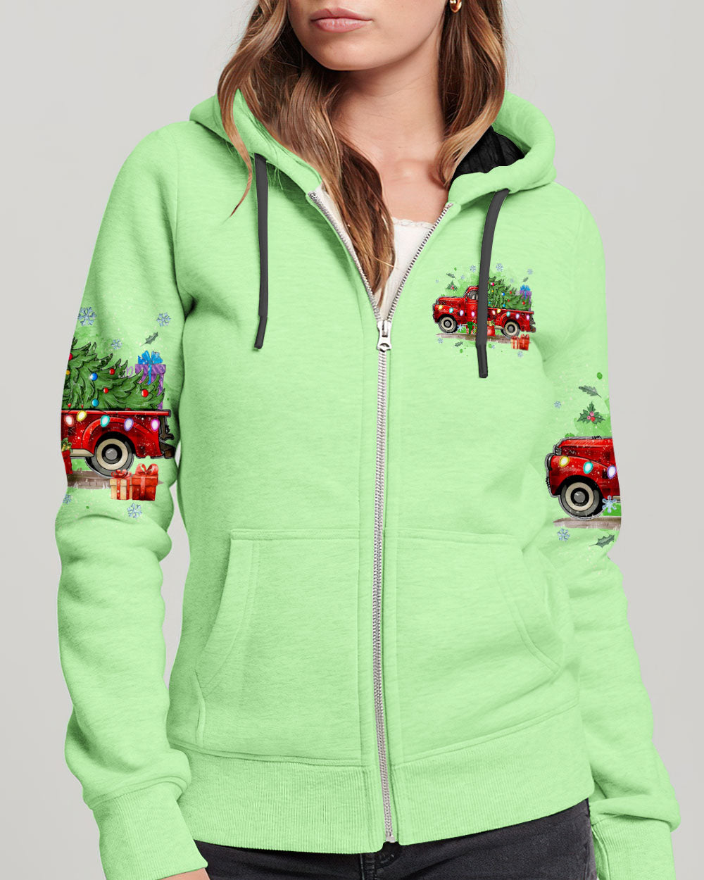 Jesus Take The Wheel Christmas Women's All Over Print Shirt - Tyqy2310244