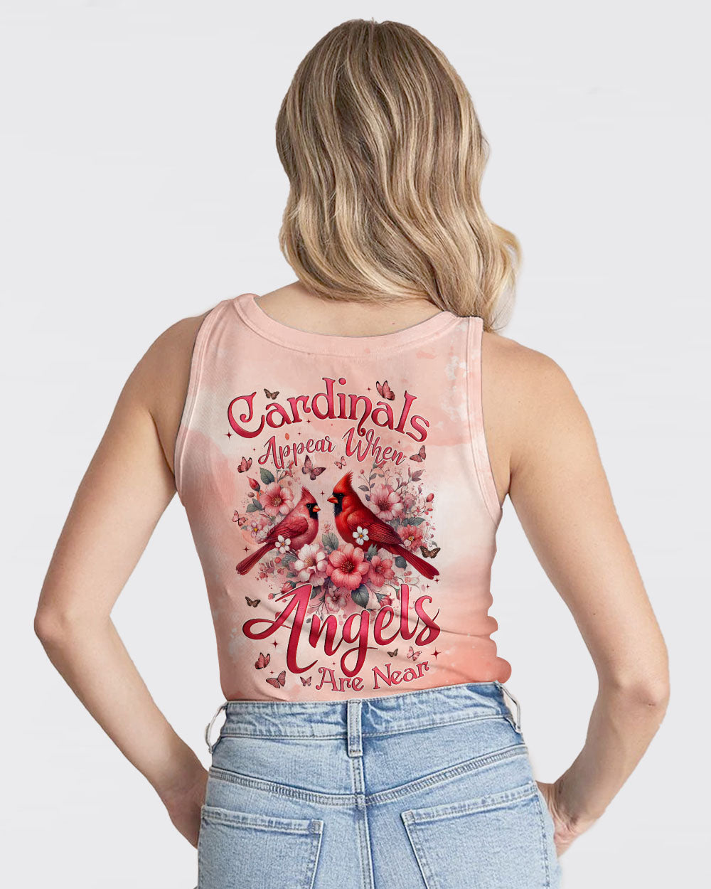 When Cardinals Appear Angels Are Near Women's All Over Print Shirt - Tyqy2512242