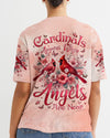 When Cardinals Appear Angels Are Near Women's All Over Print Shirt - Tyqy2512242